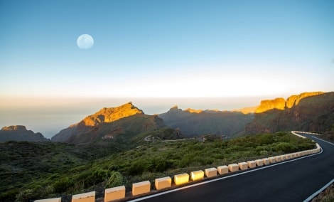 tenerife kalnu kelias panorama