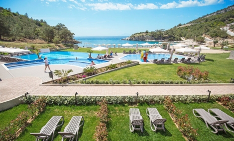 Thassos Grand Resort teritorija