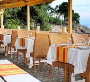 Thassos hotel terasa