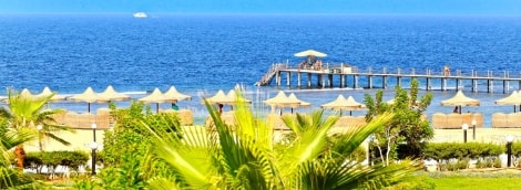 The Three Corners Happy Life Beach Resort paplūdimys