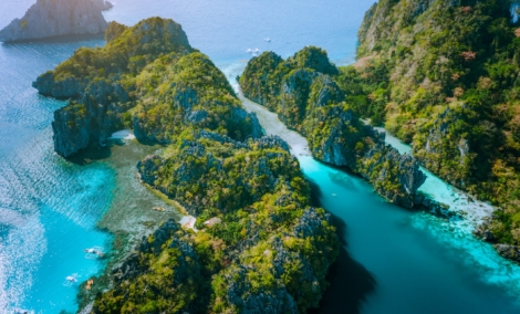 didzioji laguna el nido