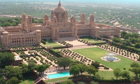 Umaid Bhawan Palace viesbutis Indija