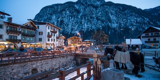 Val di Fassa namai kalnai