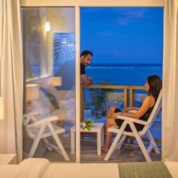 Velana Blu Hotel, balkonas