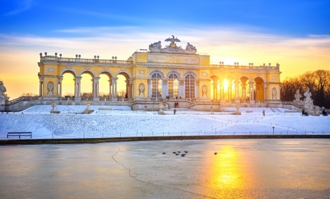 viena austrija ziema 12375