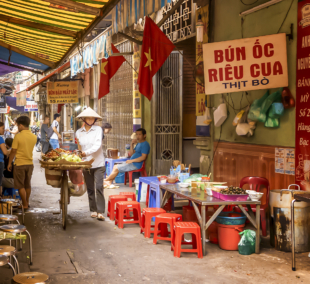 hanojaus maisto turgus