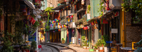 hanojus traukiniu gatve