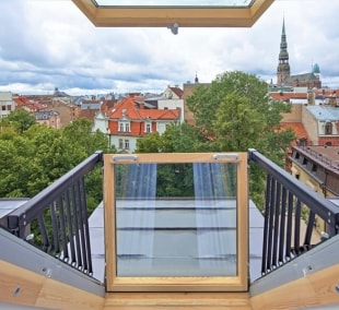 Wellton Riga Hotel & SPA balkonas