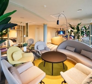 Wellton Riverside SPA Hotel poilsio erdve