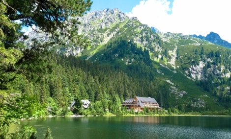 Lake Popradske pleso