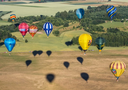 Skrydis oro balionu Birštone