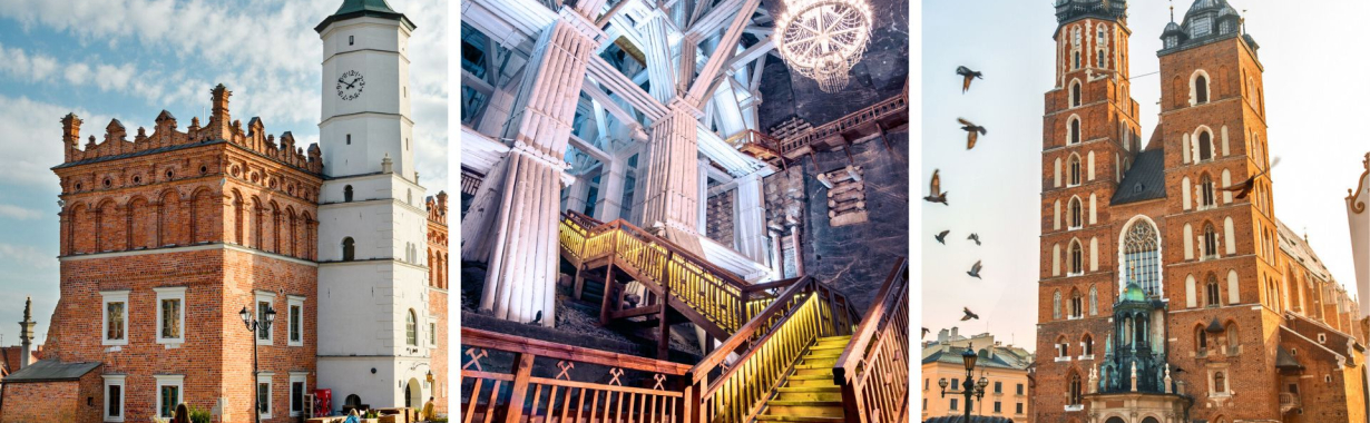 Krokuva, Velička, Sandomieras