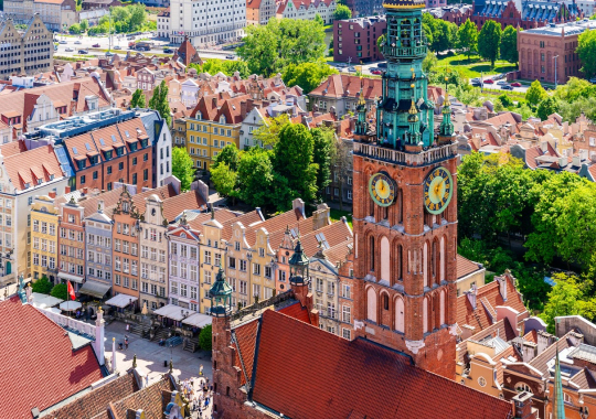 Gdanskas, Torunė, Malborkas, Sopotas