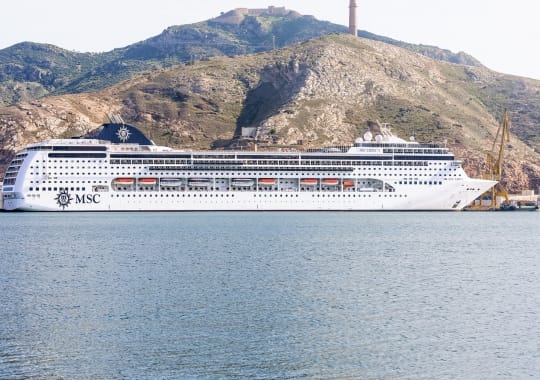 Kruizas laivu „MSC Lirica“