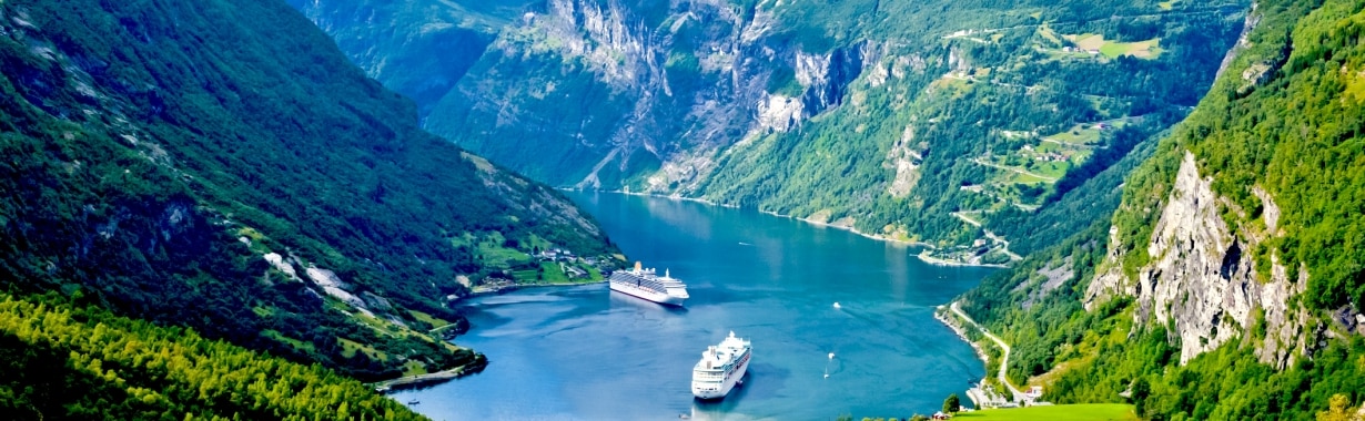 Kruizas Norvegijos fjorduose