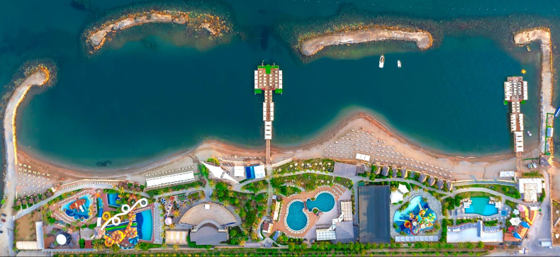 Turkija, „Long Beach Resort &amp; Spa Deluxe“ 5*