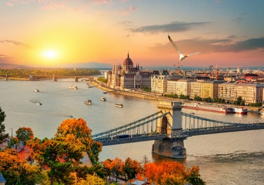 Praha, Viena, Budapeštas