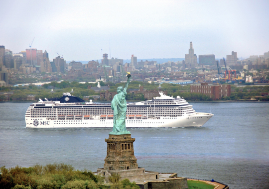 Kruizas laivu „MSC Meraviglia”