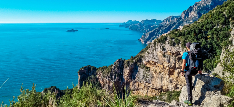 Žygis Amalfyje. Italija