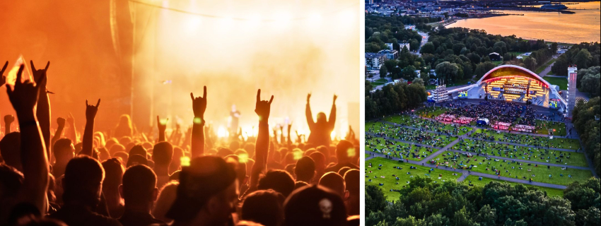 Talinas AC/DC koncerto metu