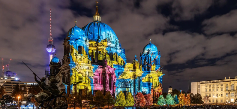 Šviesų festivalis Berlyne