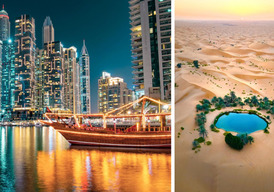 Įkvėpiantys Dubajus ir Omanas