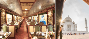 Prabangi kelionė traukiniu Indijoje