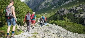 Kalnų žygis. Slovakija